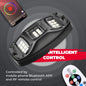 Kemimoto UTV/ATV 4-8 Pods RGB Rock Light Kit & Spiral Whip Lights