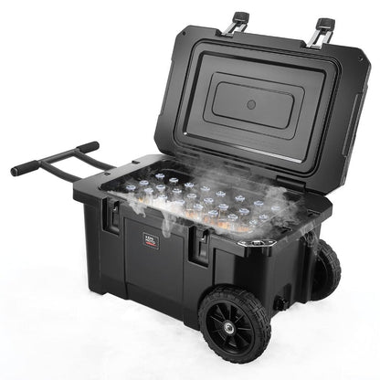 Kemimoto 45 Qt Portable Cooler with Wheels