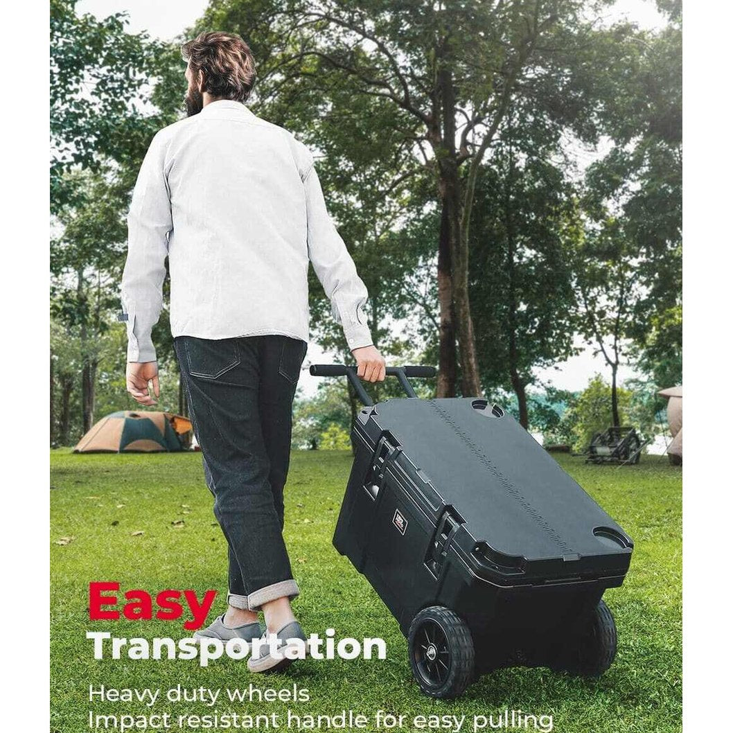 Kemimoto 45 Qt Portable Cooler with Wheels