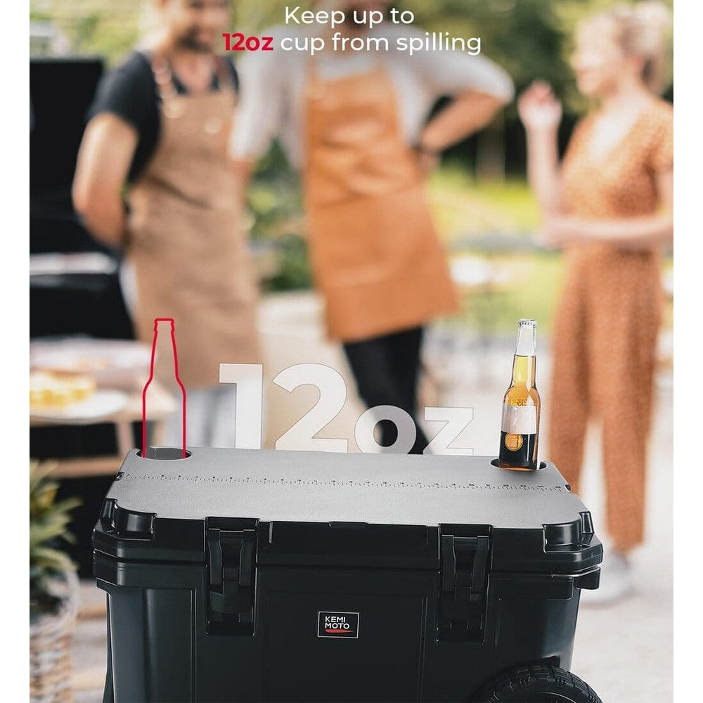 Kemimoto 45 Qt Portable Cooler with Wheels