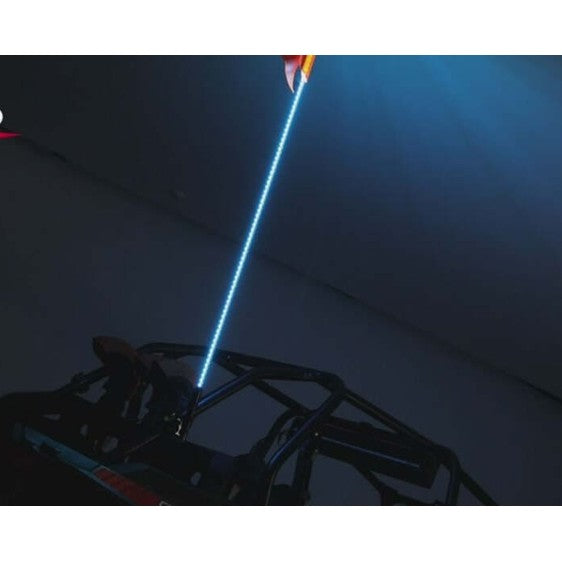 Kemimoto RZR (5FT & RGB - 1PC) LED Whip Lights - ATV/UTV