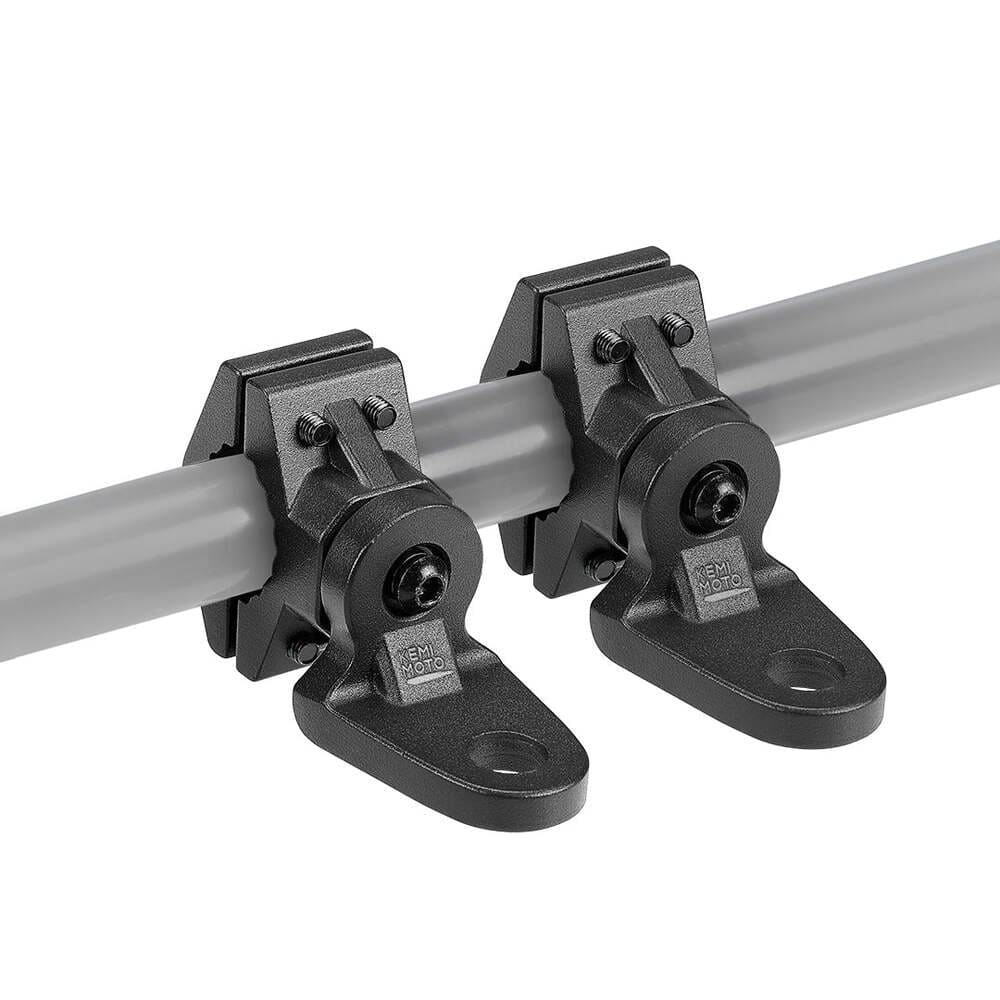 Kemimoto ATV/ UTV Whip Light / Flag Mounting Bracket for 7/8"-9/8" Handlebar Rack Bars