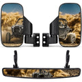 Kemimoto Can-Am Commander 1.75"-2" Roll Bar Side Mirrors & Rear Mirror