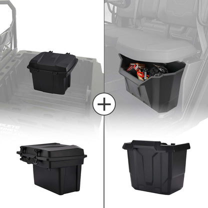 Kemimoto Can Am Defender 20L Cargo Storage Box & Center Underseat Storage Bin