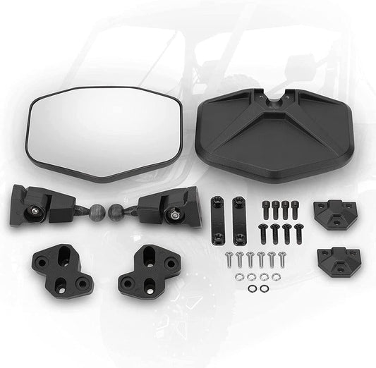Kemimoto Can-Am Defender Aluminum Side Mirrors & Tablet Holder