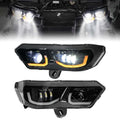 Kemimoto Can-Am Defender HD 10/9/8/8/7/5 Led Headlights Assembly Kit