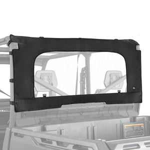Kemimoto Can-Am Defender HD 5/7/8/9/10 Rear Soft Windshield with Zipper