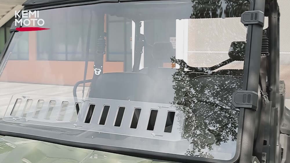 Kemimoto Can Am Defender HD 5/8/10/Max Front Vented Full Windshield