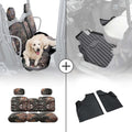 Kemimoto Can-Am Defender HD 7/8/9/10 Camouflage Seat Cover & TPE Floor Mats