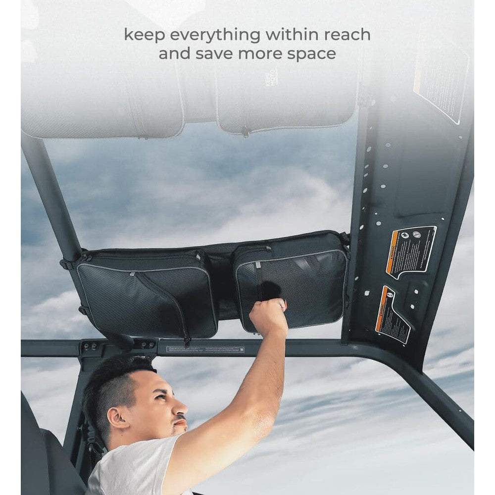 Kemimoto Can-Am Defender HD 5/7/8/9/10 1680D Overhead Bags - 2 Pcs