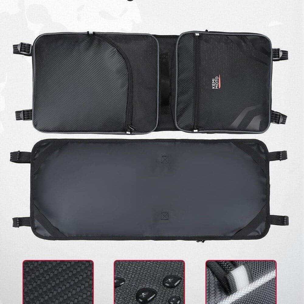 Kemimoto Can-Am Defender HD 5/7/8/9/10 1680D Overhead Bags - 2 Pcs
