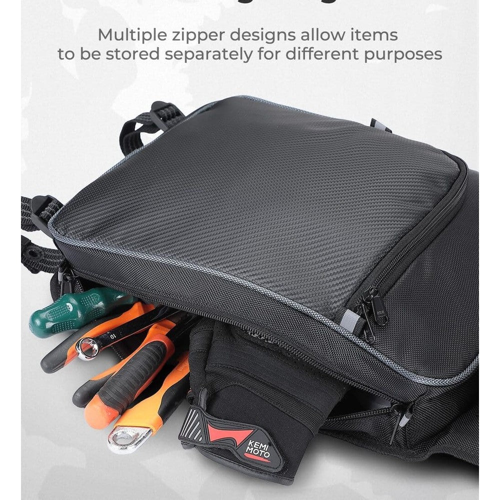 Kemimoto Can-Am Defender HD 5/7/8/9/10 1680D Overhead Bags - 2 Pcs