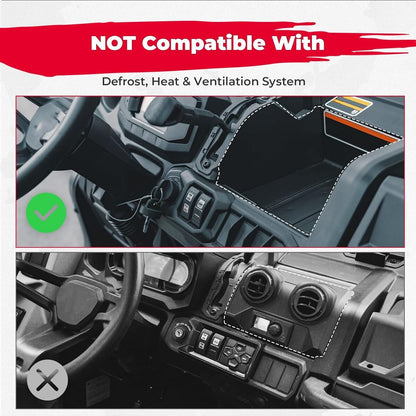 Kemimoto Can-Am Defender HD5/8/10 Electric Device Tablet Holder