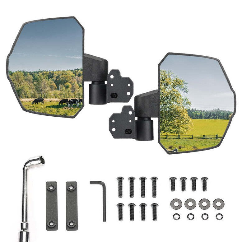 Kemimoto Can-Am Defender HD 5/8/10 Side Mirrors - Pair