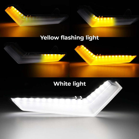 Kemimoto Can am Defender Led DRL Front Signal Lights