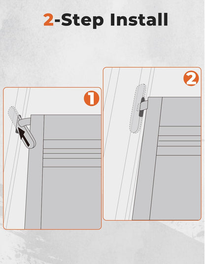 Kemimoto Can-Am Defender / Max 2PCS Dash Storage Nets