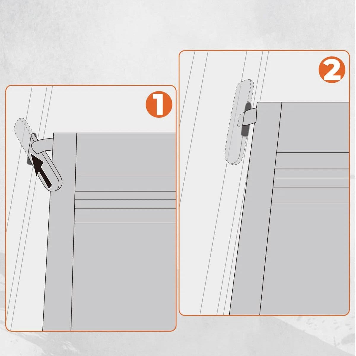 Kemimoto Can-Am Defender Dash Storage Nets - 2 Pcs