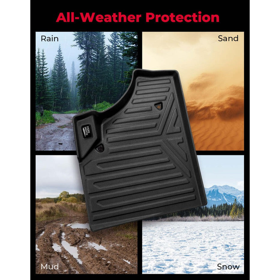 Kemimoto Can-Am Defender Max HD 7/8/9/10 TPE Anti Slip Floor Mats
