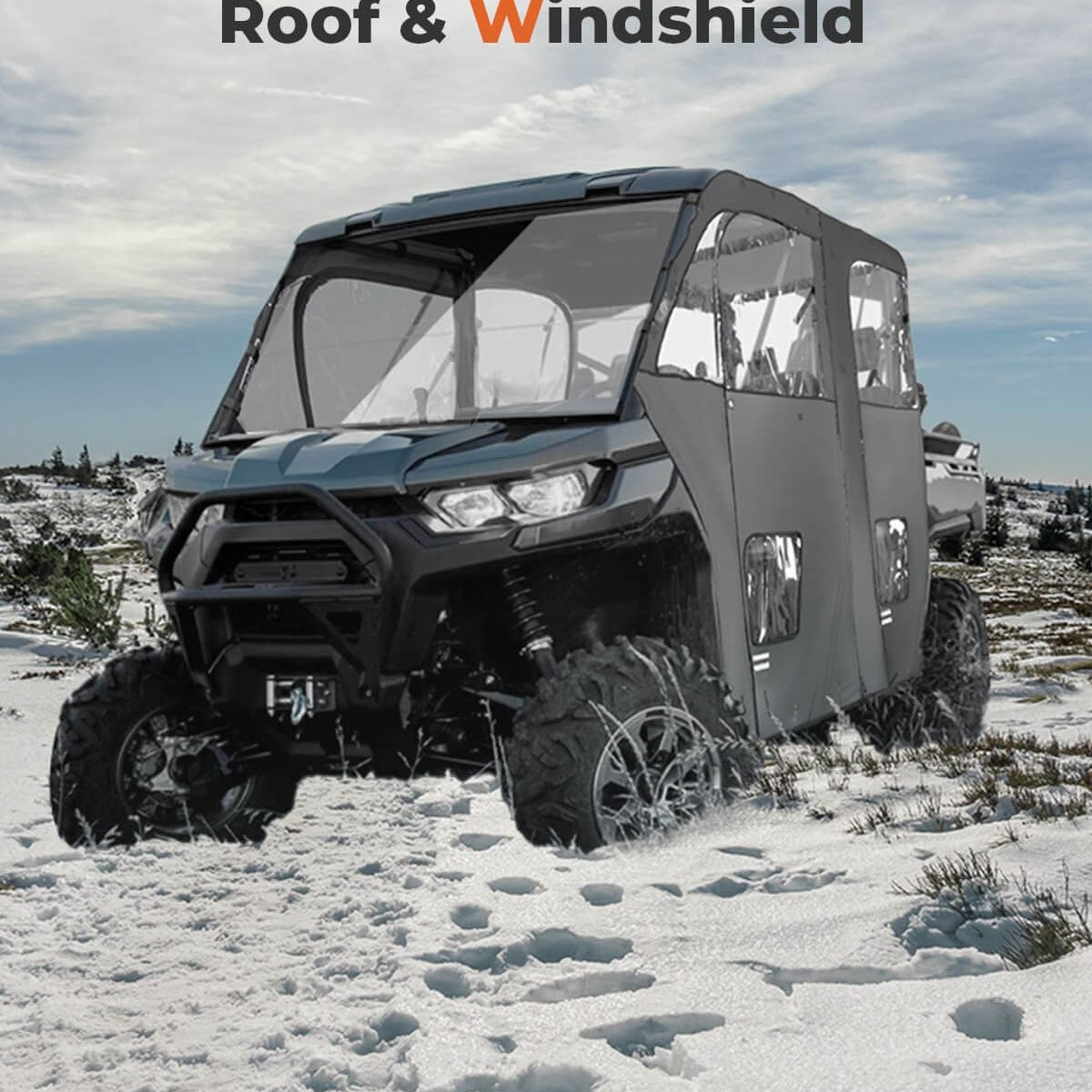 Kemimoto Can-Am Defender Max Soft Cab Enclosure Doors