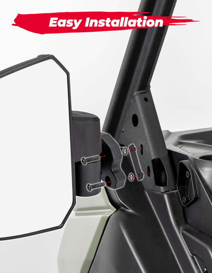 Kemimoto Can Am Defender / Max One Pair Side Mirrors