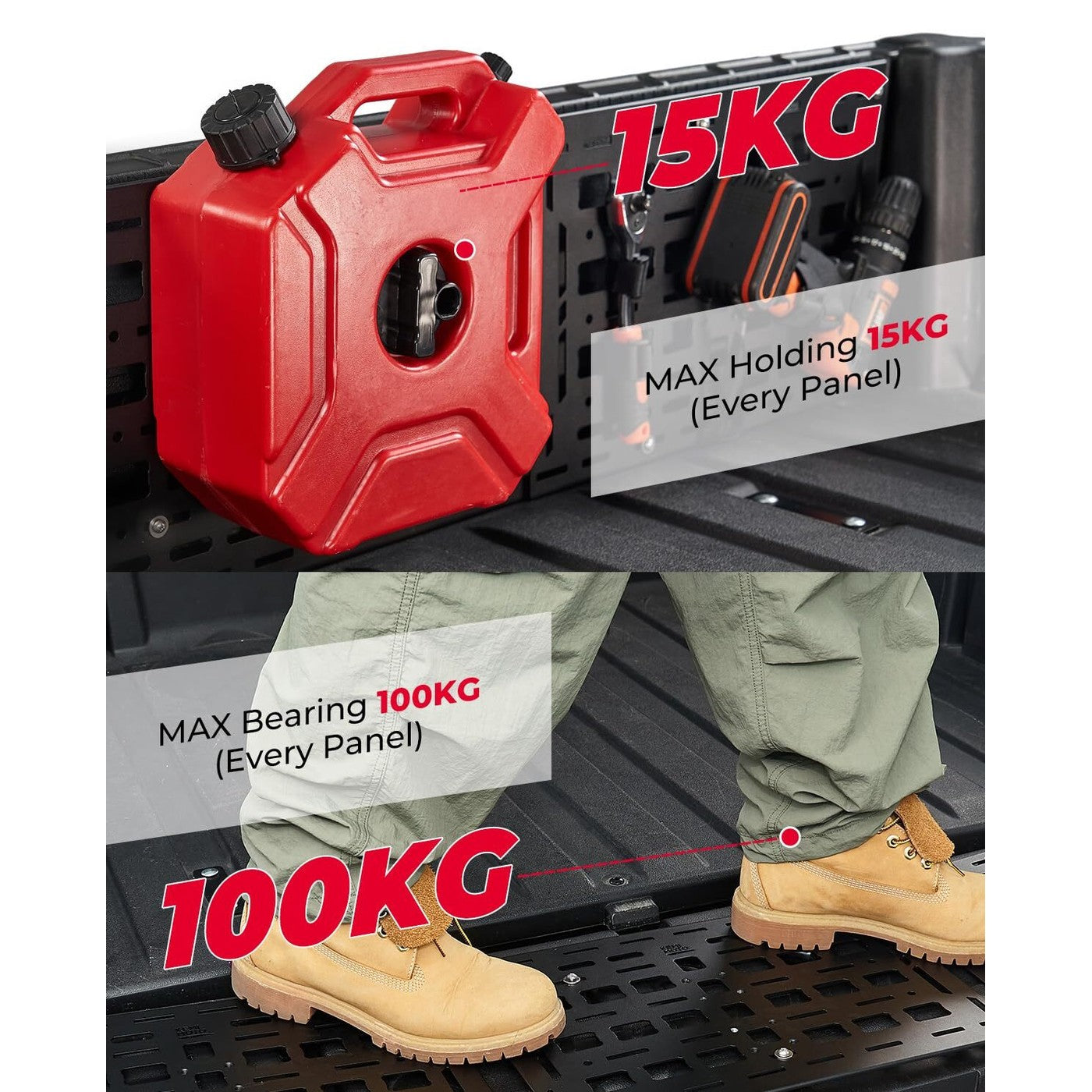 Kemimoto Can-Am Defender Molle Panel 3-Pack