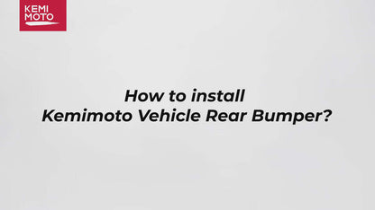 Kemimoto Can Am Defender Rear Bumper With Light