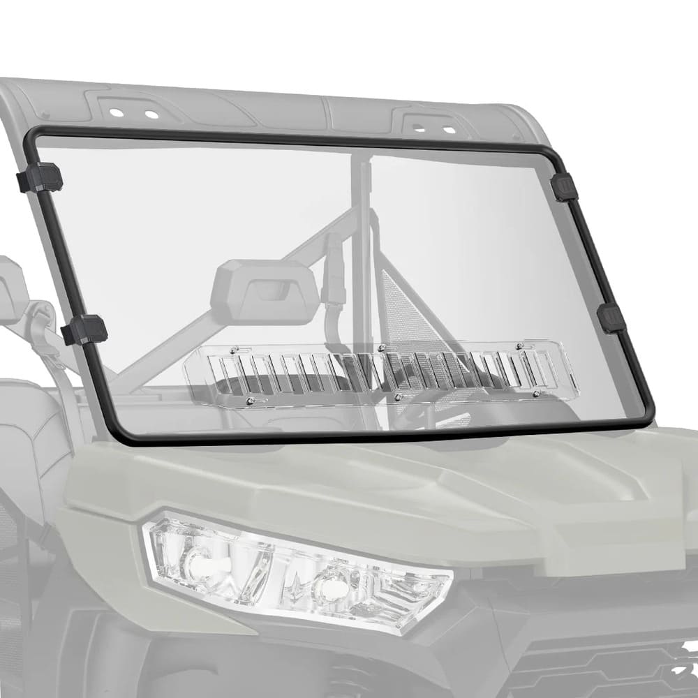 Kemimoto Can-Am Defender Rear & Front Vented Full Windshield