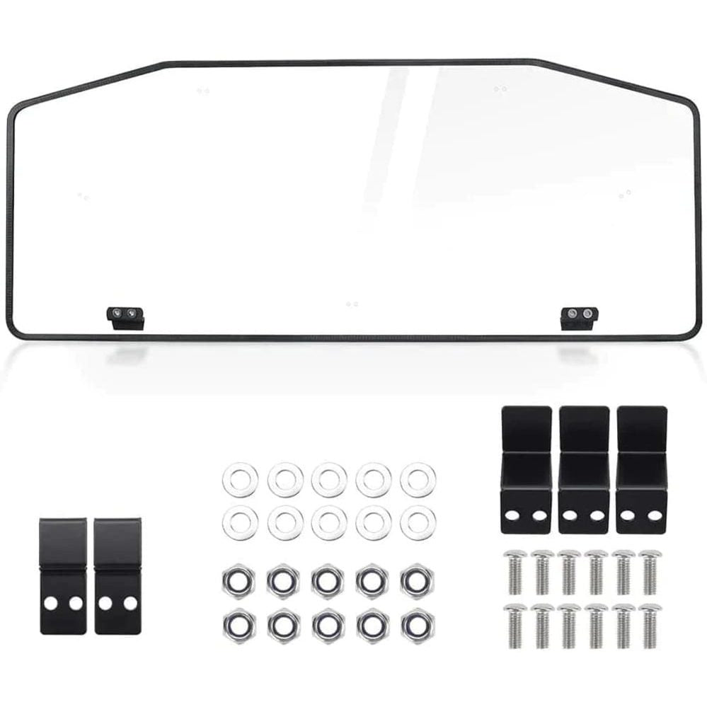 Kemimoto Can-Am Defender Rear & Front Vented Full Windshield