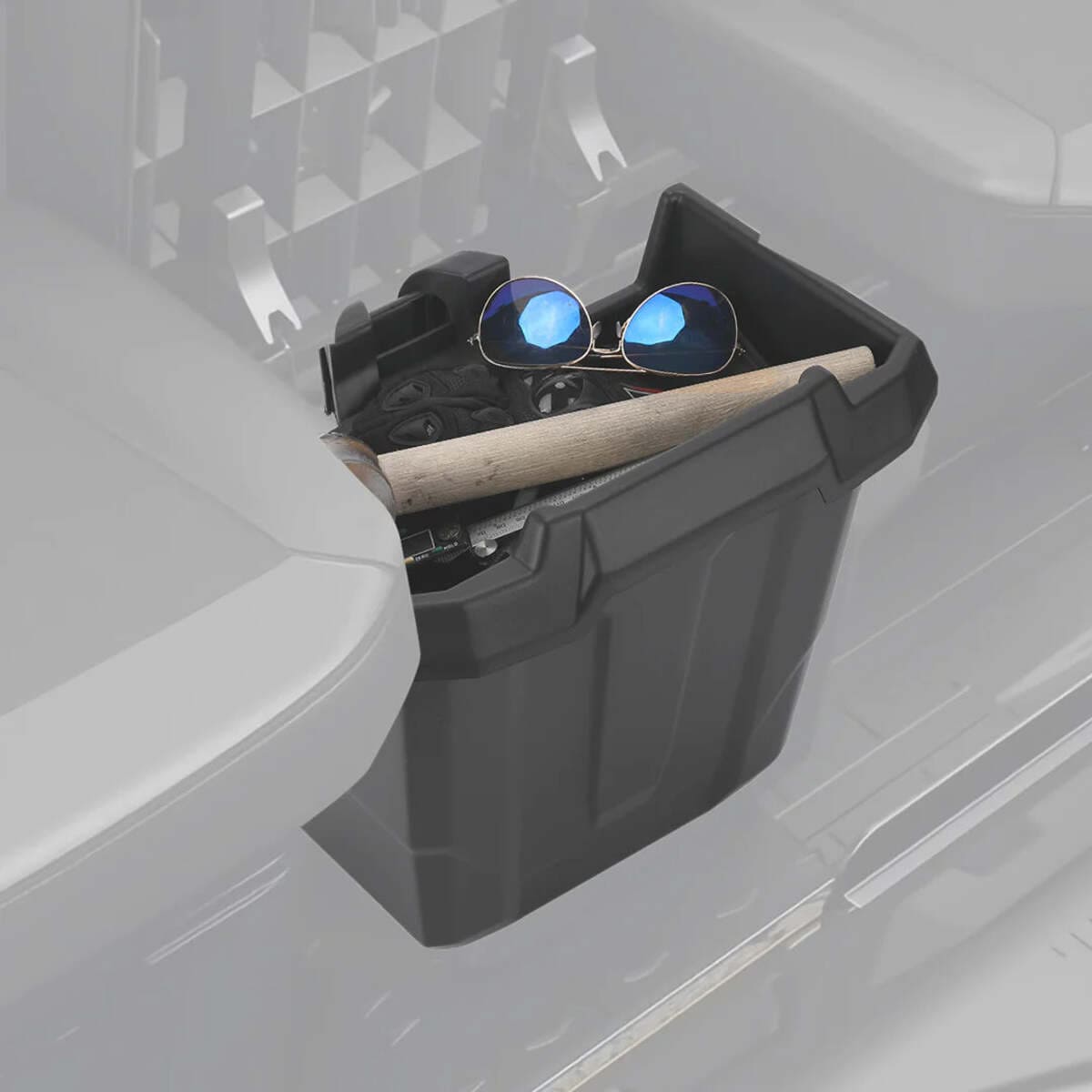 Kemimoto '17-'22 Can-Am Defender Removable & Center Underseat Storage Box
