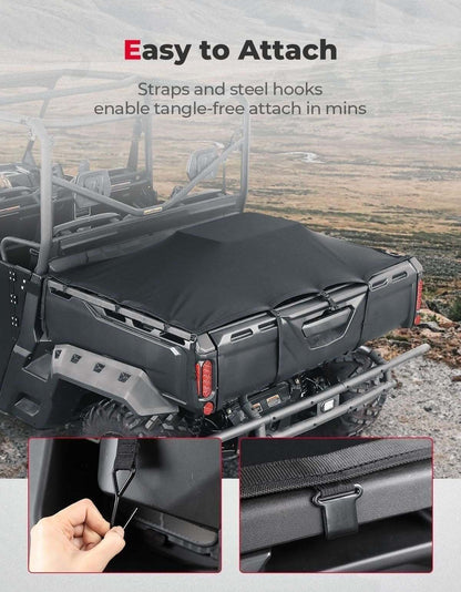 Kemimoto Can-Am Defender/Ranger Stretchable Cargo Bed Net