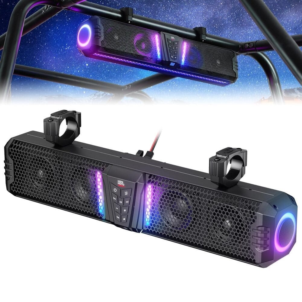 Kemimoto Can-Am Maverick/Defender Midnight Sound Bar