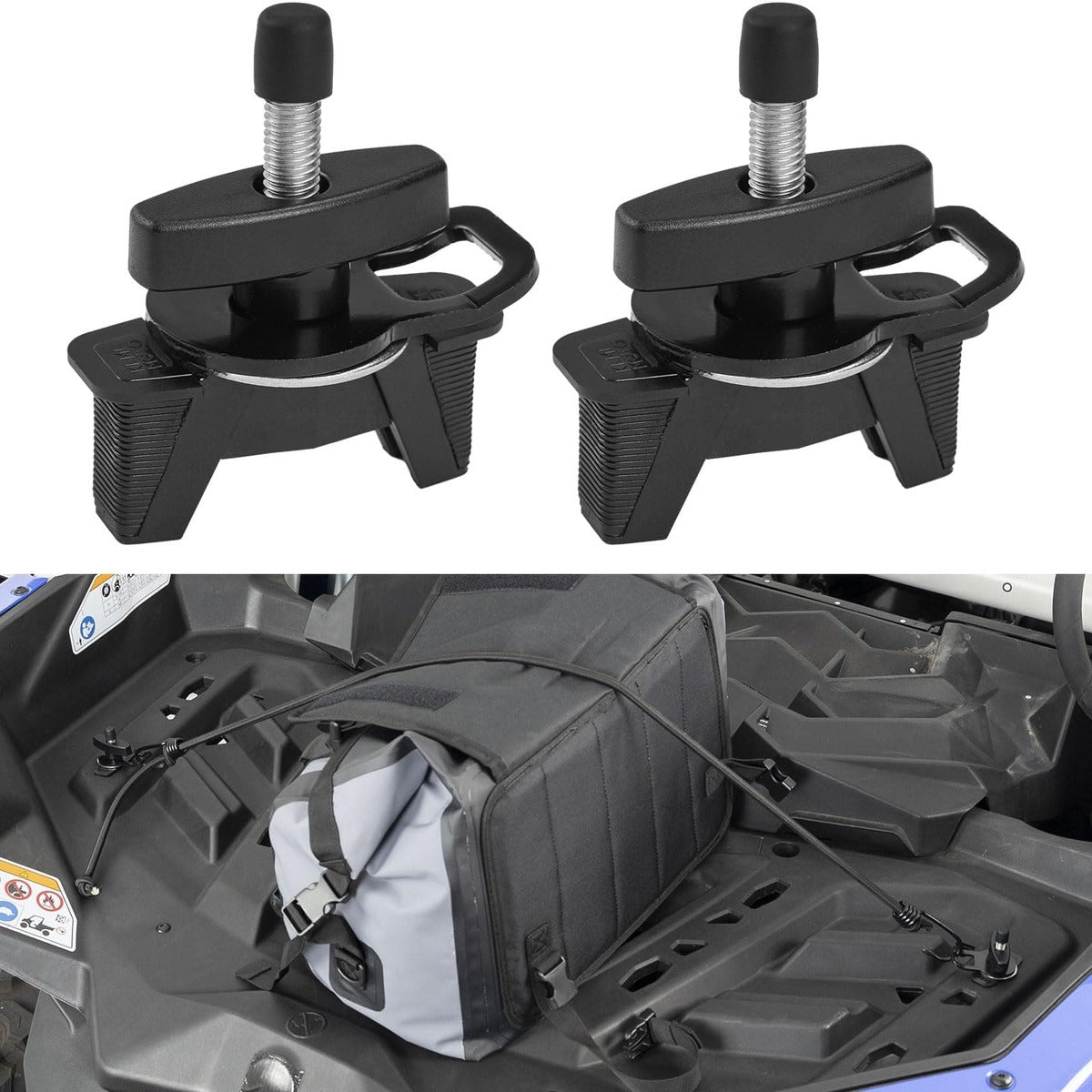 Kemimoto Can-Am Maverick/Defender 2 PCS Tie Down Anchors