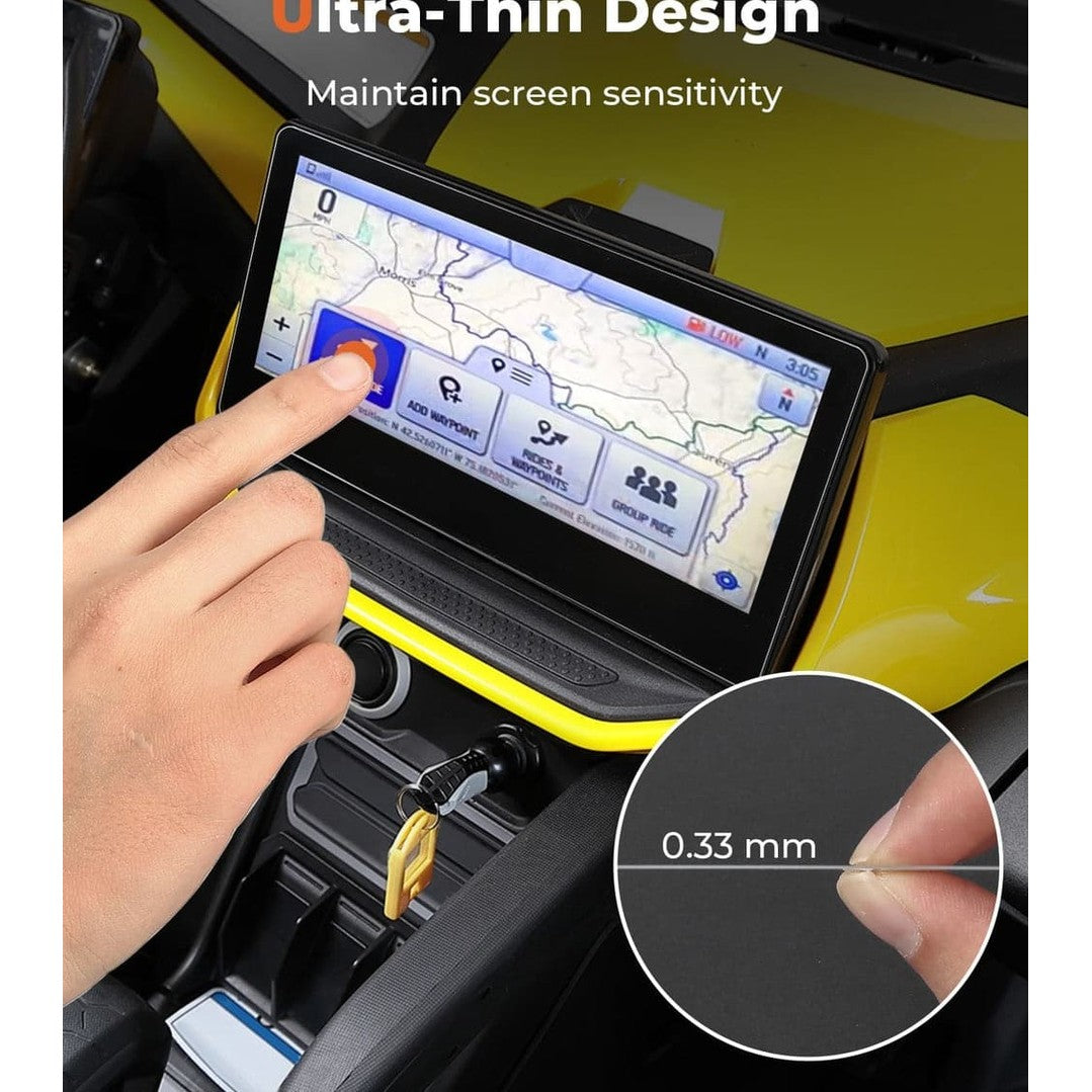 Kemimoto Can-Am Maverick R 10.5" × 4.9“ Screen Protector