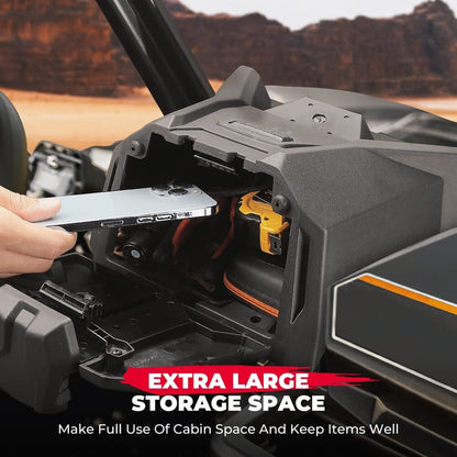 Kemimoto Can-Am Maverick Sport/Trail Tablet Holder with Storage Box