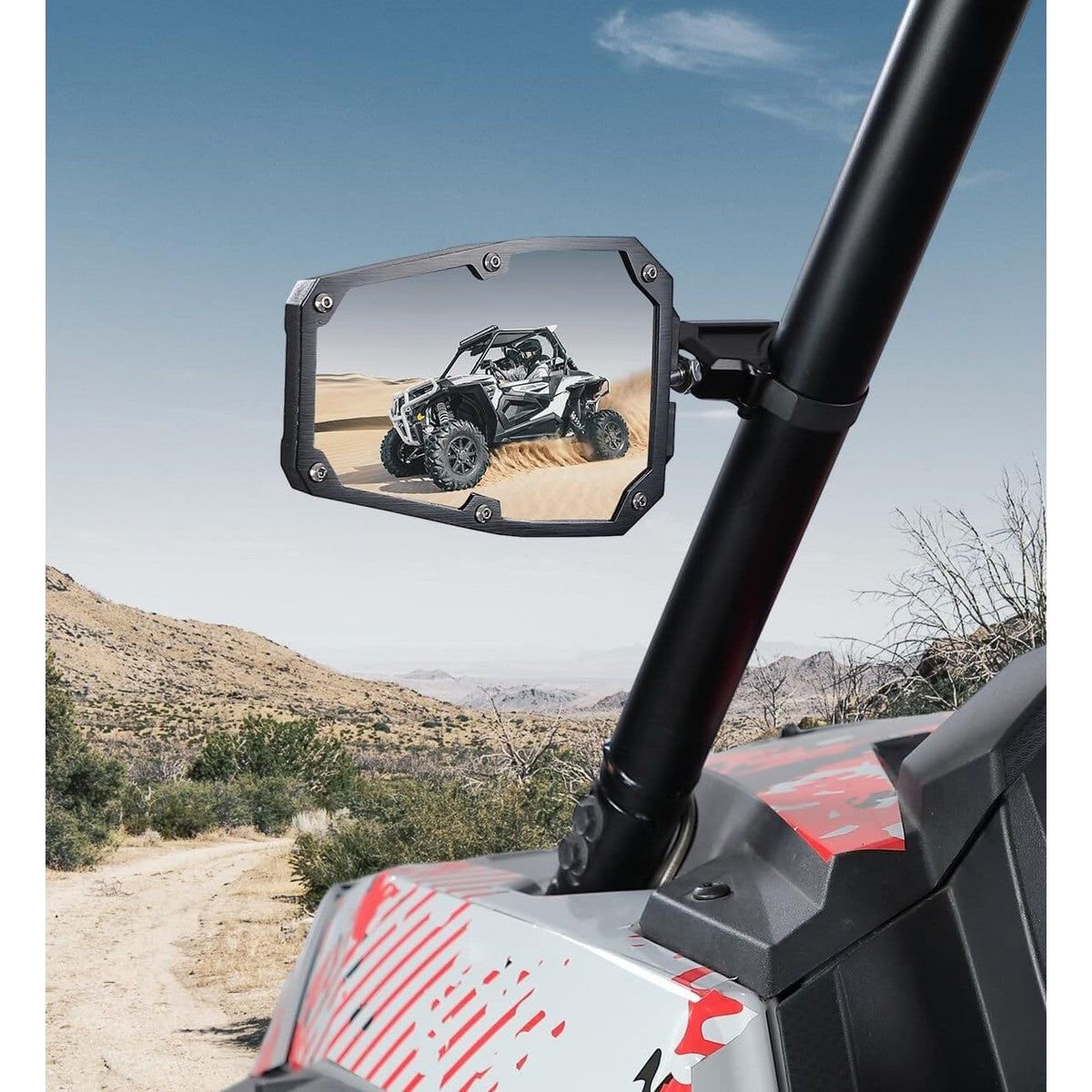 Kemimoto Can-Am Maverick X3 1.5"-1.875" UTV Universal Side Mirrors