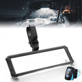 Kemimoto Can-Am Maverick X3 1.6"-2" Mount Upgraded UTV Rear View Center Mirror Interior Light
