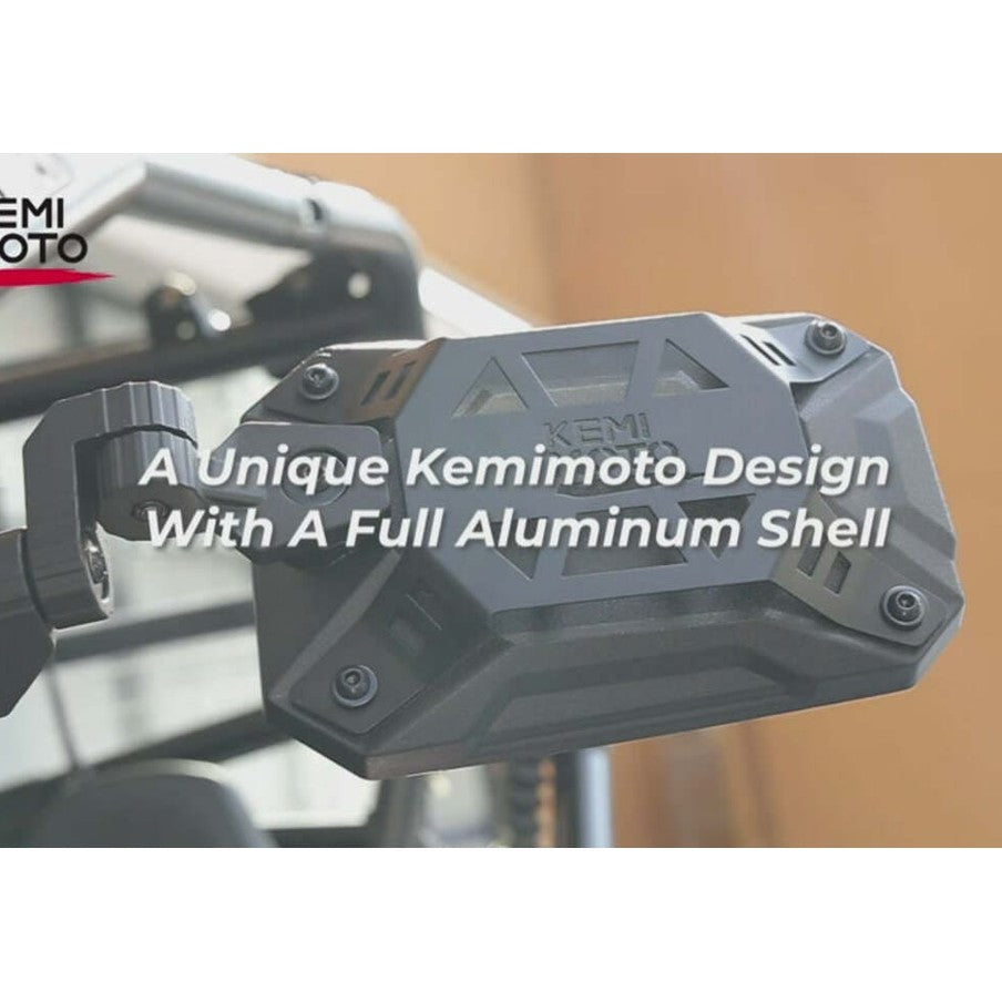 Kemimoto Can Am Maverick X3 UTV 1.65 2" Side Mirrors Roll bar