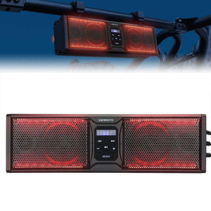 Kemimoto Can-Am Maverick X3 16" RGB Universal Sound Bar w/ 1.75-2.25" Roll Bar