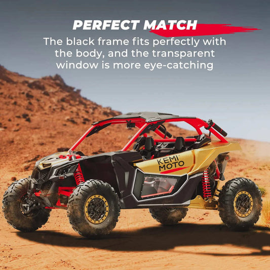 Kemimoto Can-Am Maverick X3 Clear Lower Door Inserts