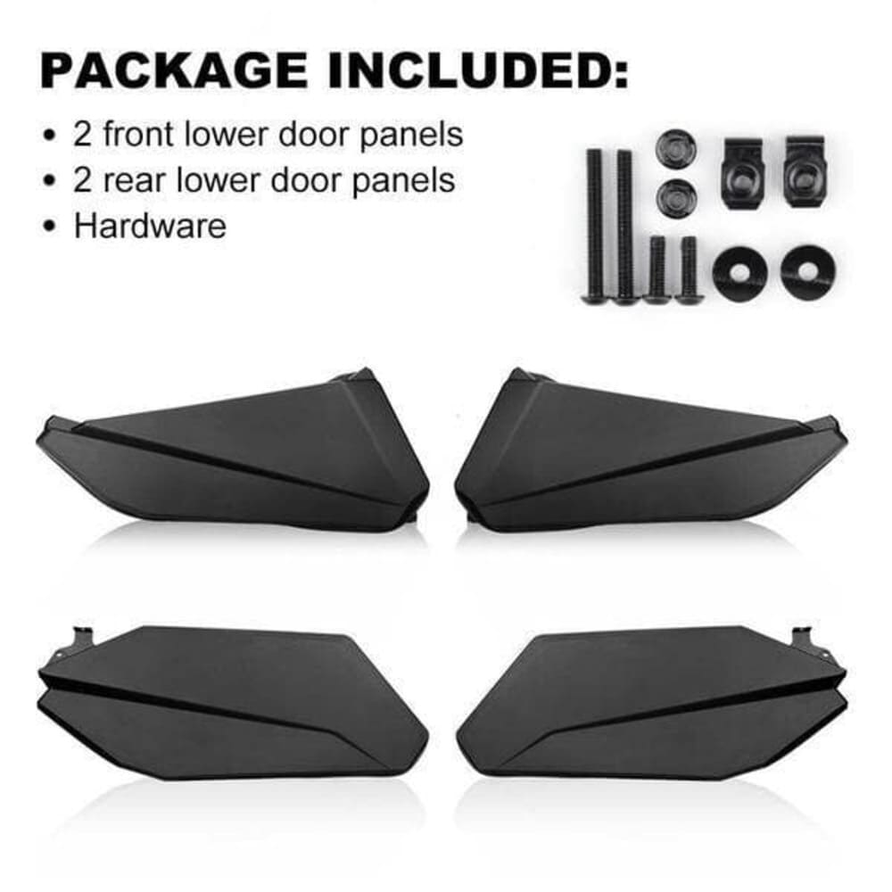 Kemimoto Can-Am Maverick X3 Door Bags & Rear Side Mirror Combo