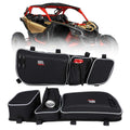 Kemimoto '17-'25 Can-Am Maverick X3 Storage Door Bags w/ Removable Knee Pad
