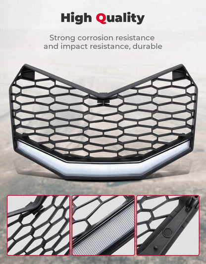 Kemimoto Can-Am Maverick X3 Front Bumper Mesh Grill