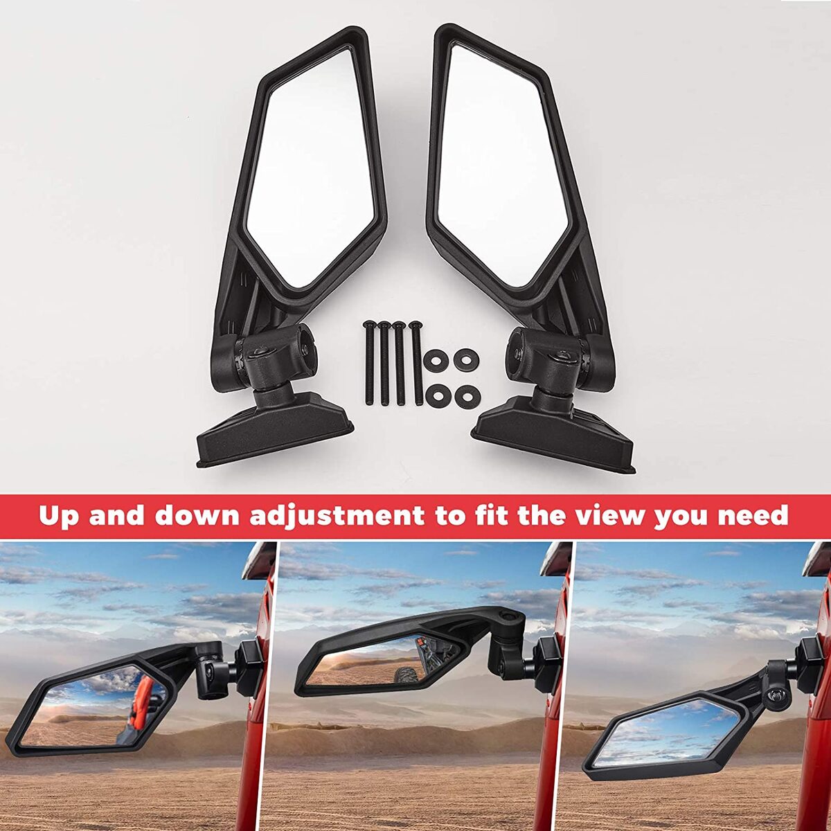 Kemimoto Can-Am Maverick X3 Front Bumpers & Side Mirrors