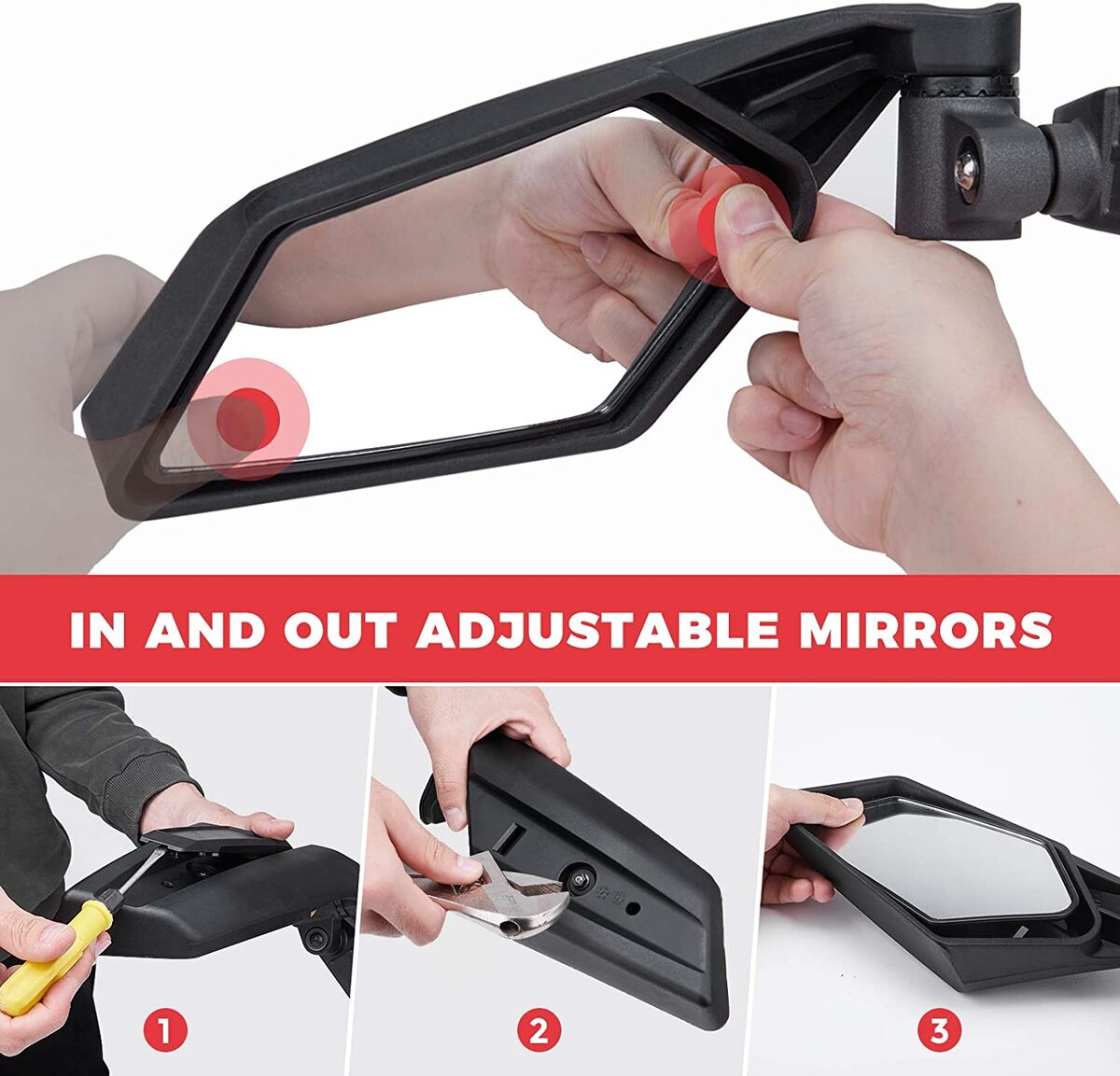 Kemimoto Can-Am Maverick X3 Front Bumpers & Side Mirrors