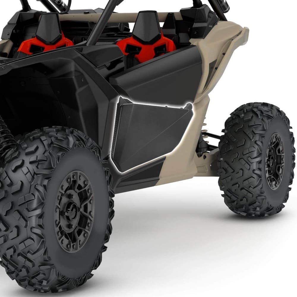 Kemimoto Can-Am Maverick X3 Front Lower Door Inserts & Console Storage Bag