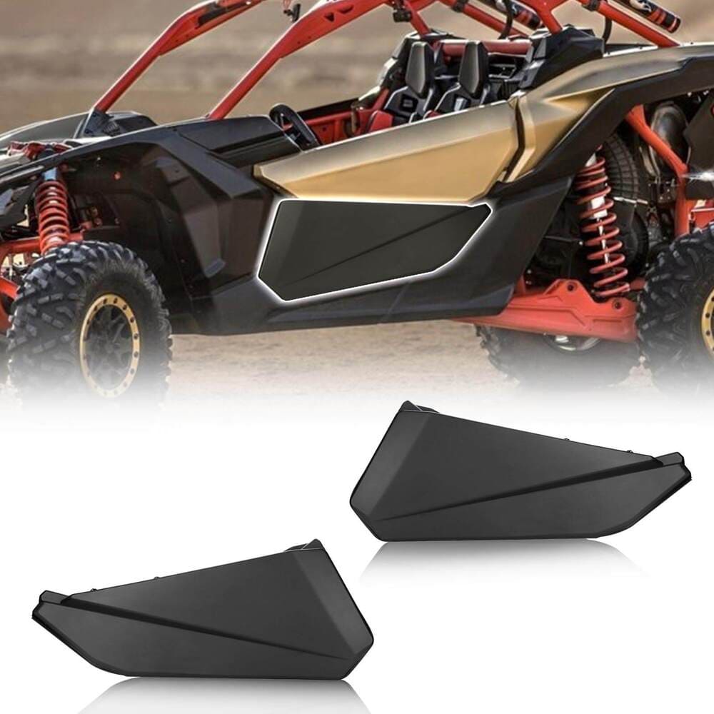 Kemimoto Can-Am Maverick X3 Front Lower Door Inserts & Door Handle