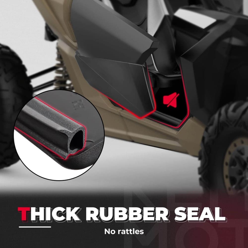Kemimoto Can-Am Maverick X3 Front Lower Door Inserts & Mud Fender Flares