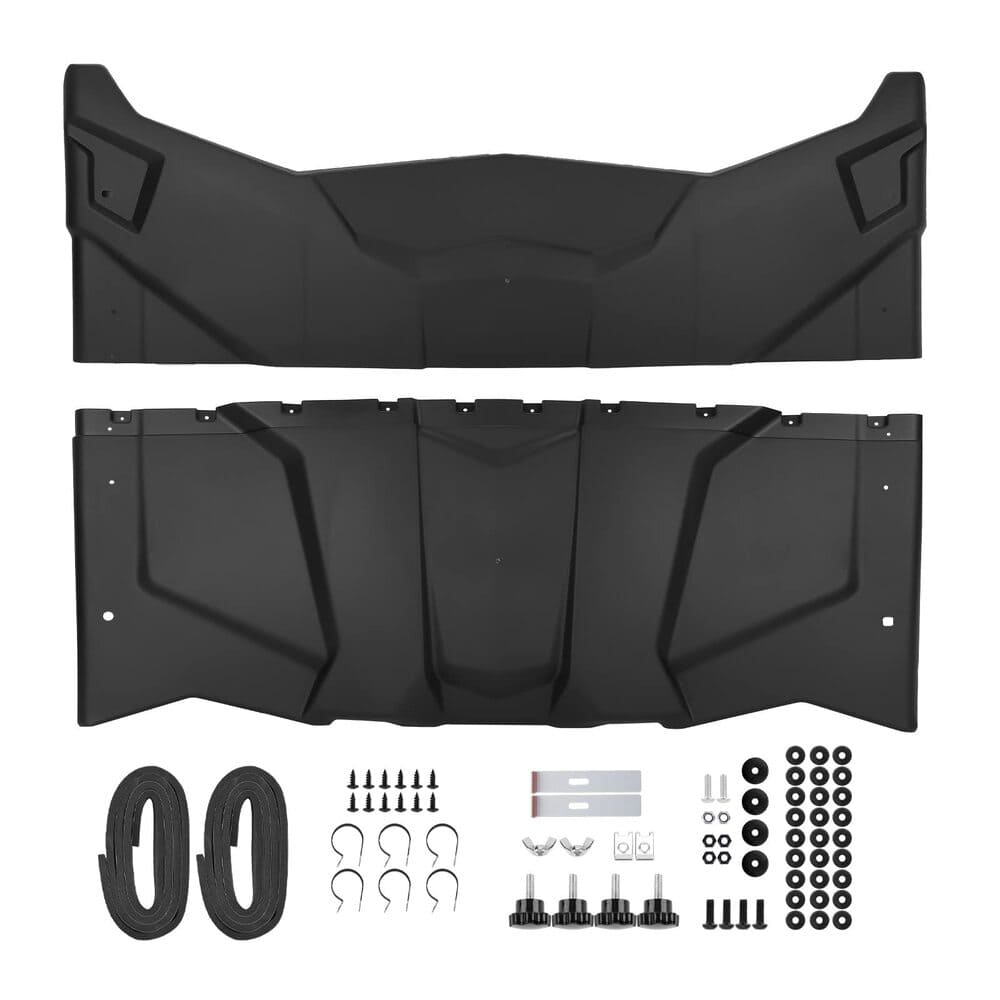 Kemimoto Can-Am Maverick X3 Front Lower Door Inserts & Plastic Roof
