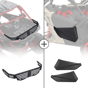 Kemimoto Can-Am Maverick X3 Front Lower Doors & Rear Cargo Tailgate