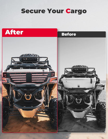 Kemimoto Can-Am Maverick X3 Front Lower Doors & Rear Cargo Tailgate